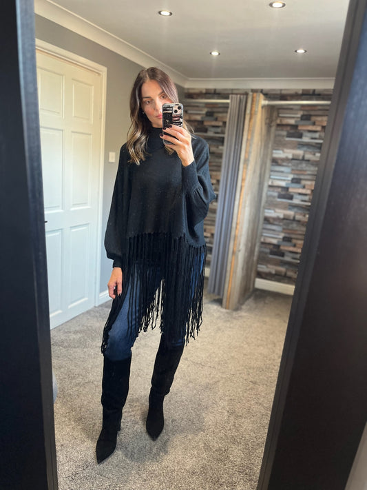 Fringe Detail Jumper