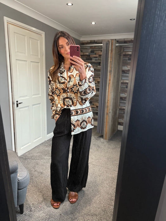 Print Shirt Coord