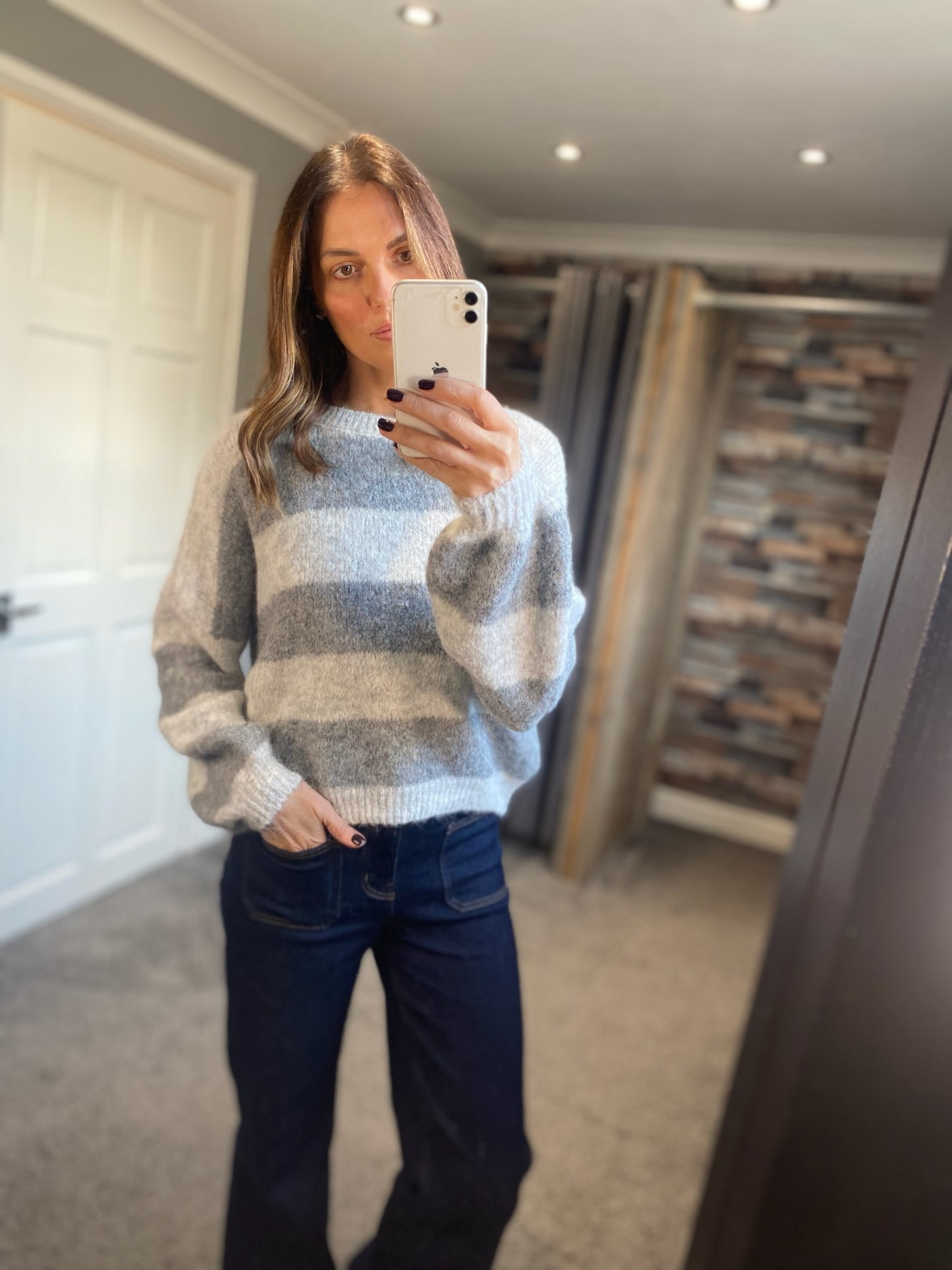 Stripe Knit Jumper