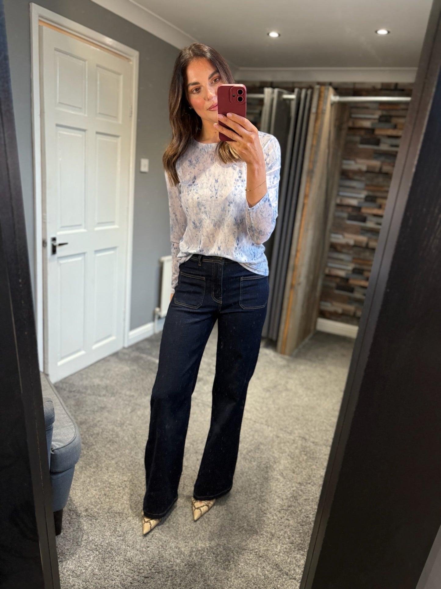 Smudge Mesh Top