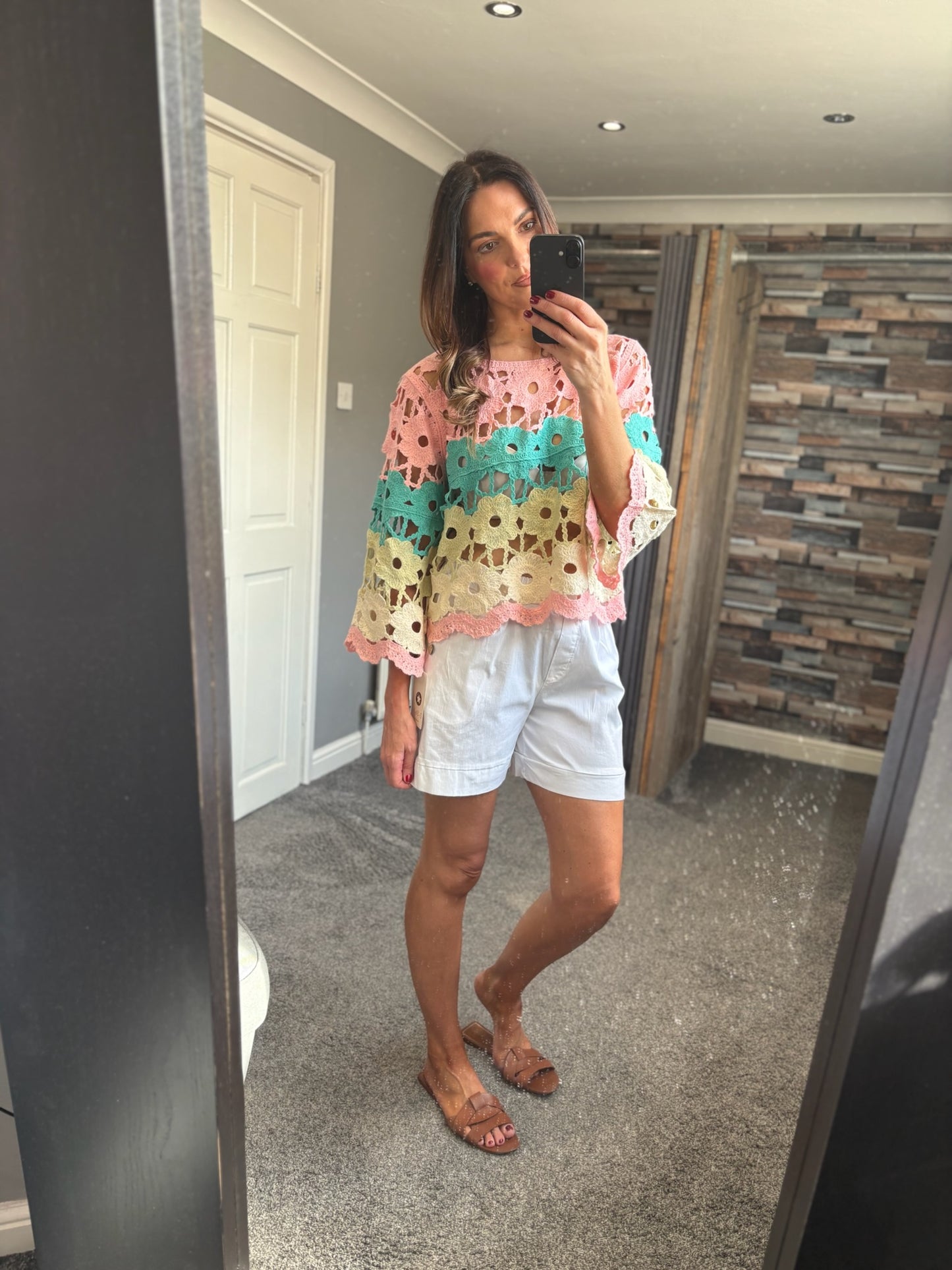 Crochet Brights Top