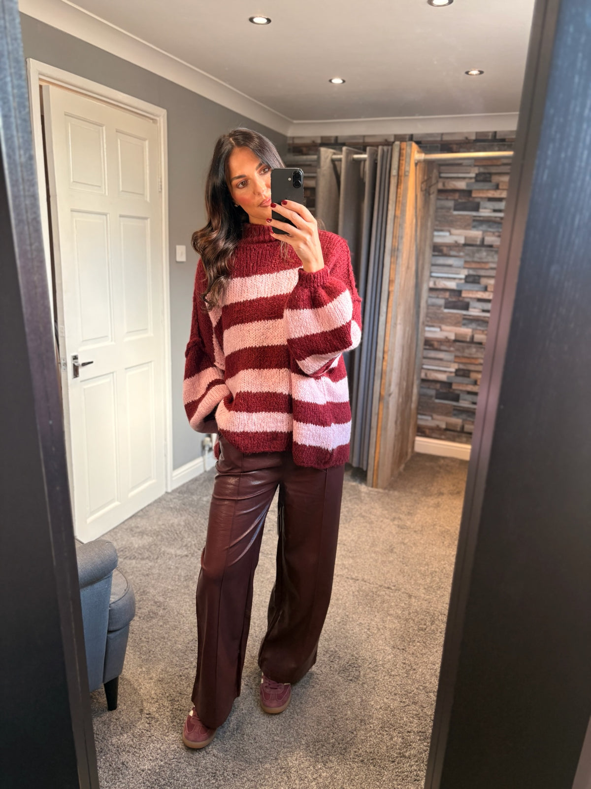 Stripe Chunky Jumper