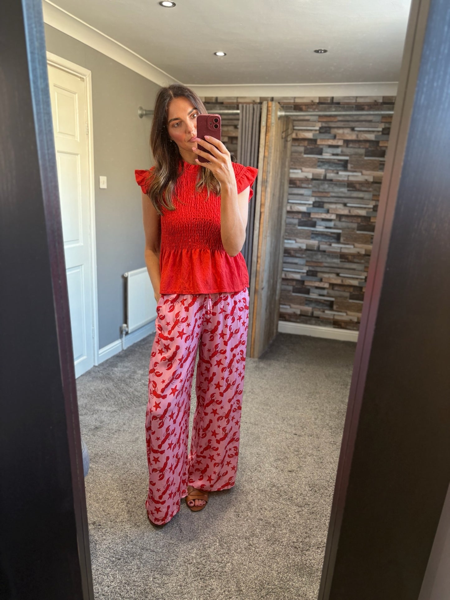 Pink Lobster Trousers