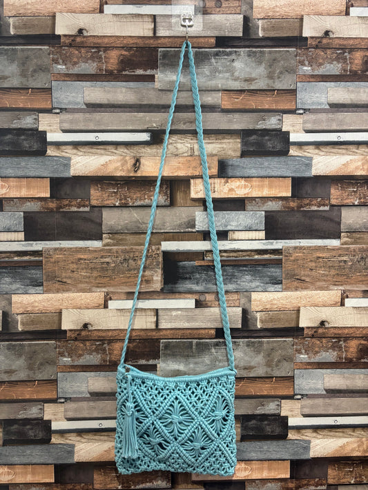 Macrame Crossbody Bag