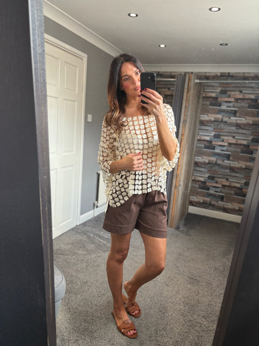 Daisy Appliqué Top