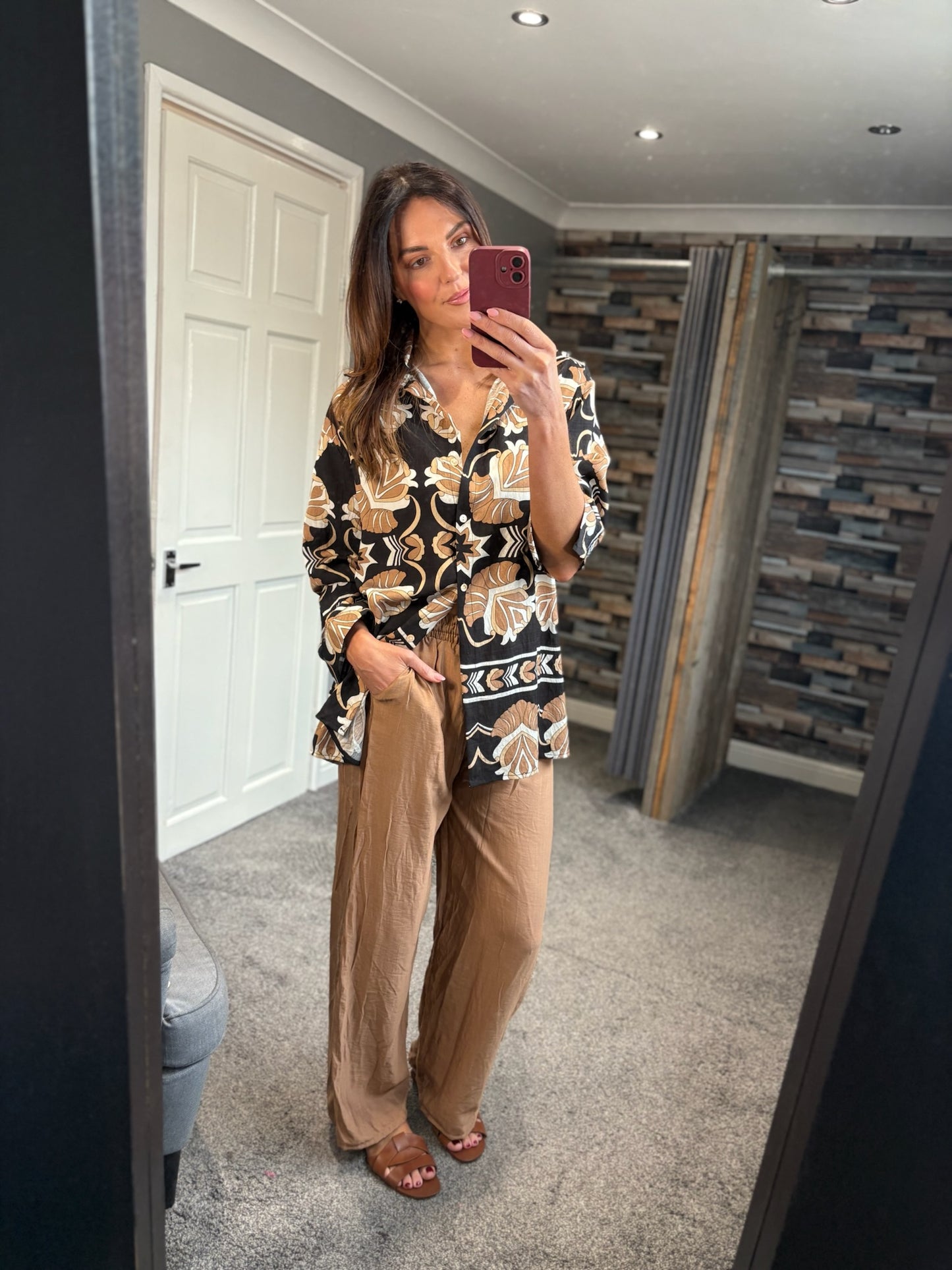 Print Shirt Coord