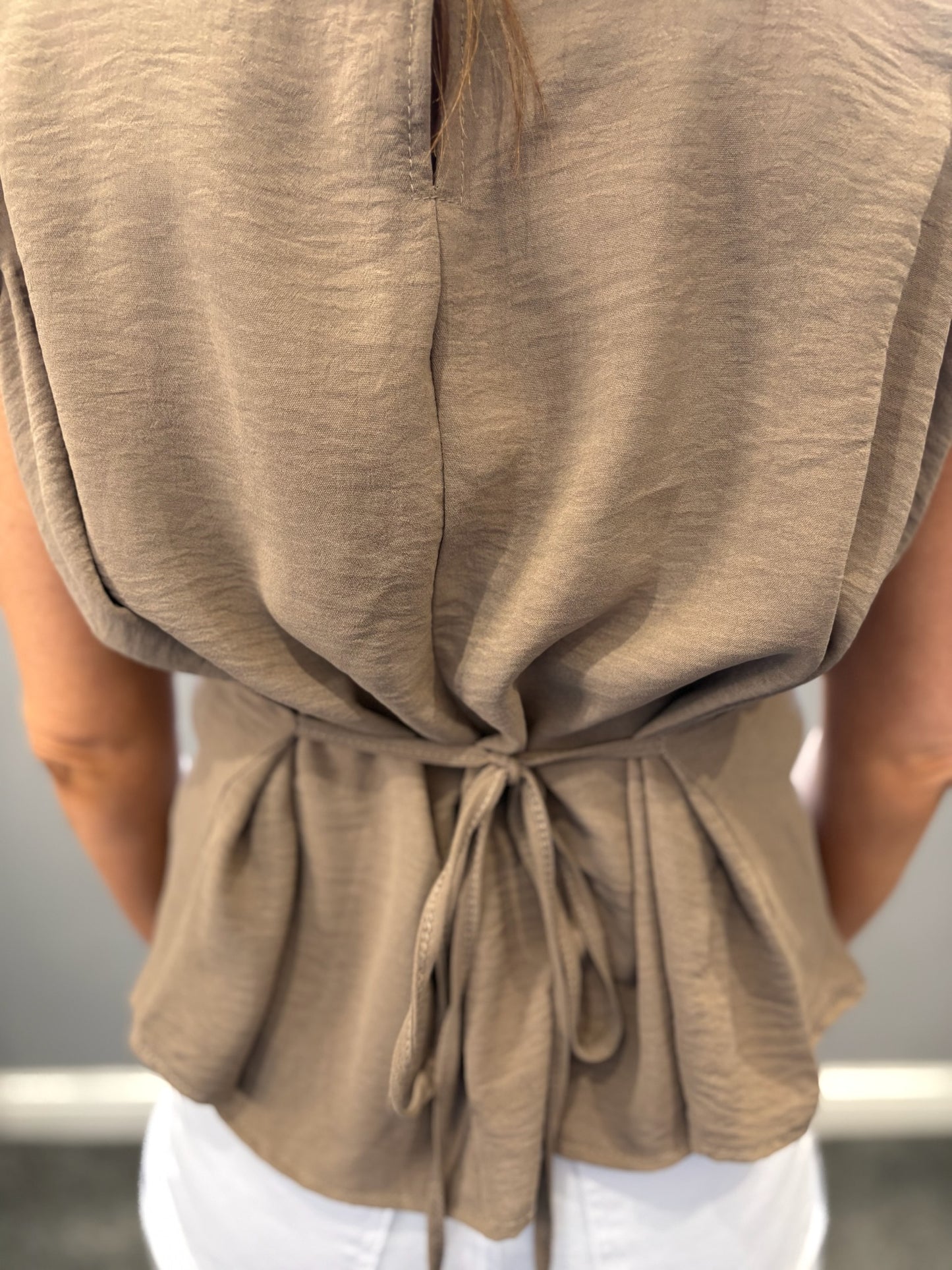 Tie Back Vest