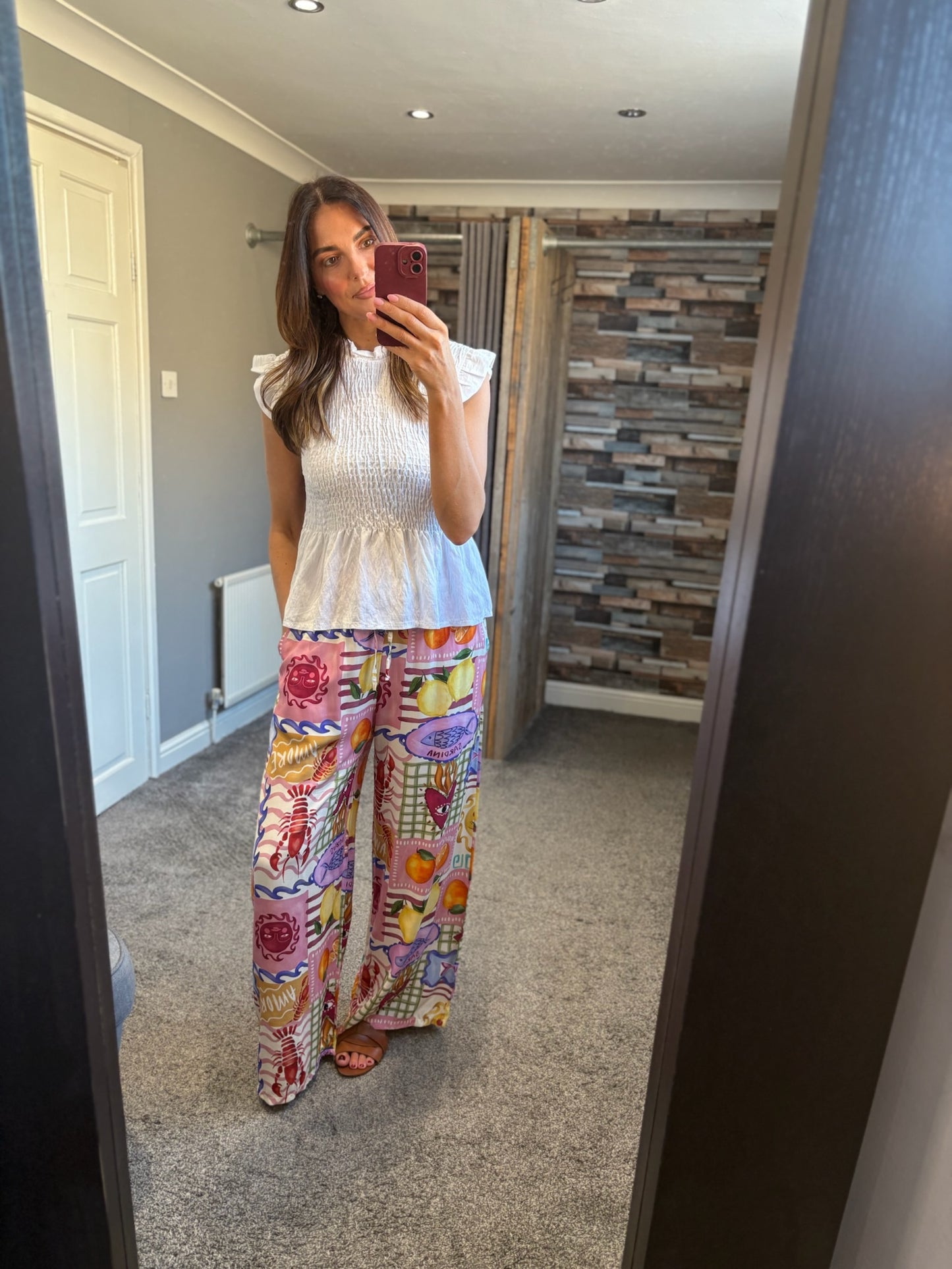 Beach Pattern Trousers