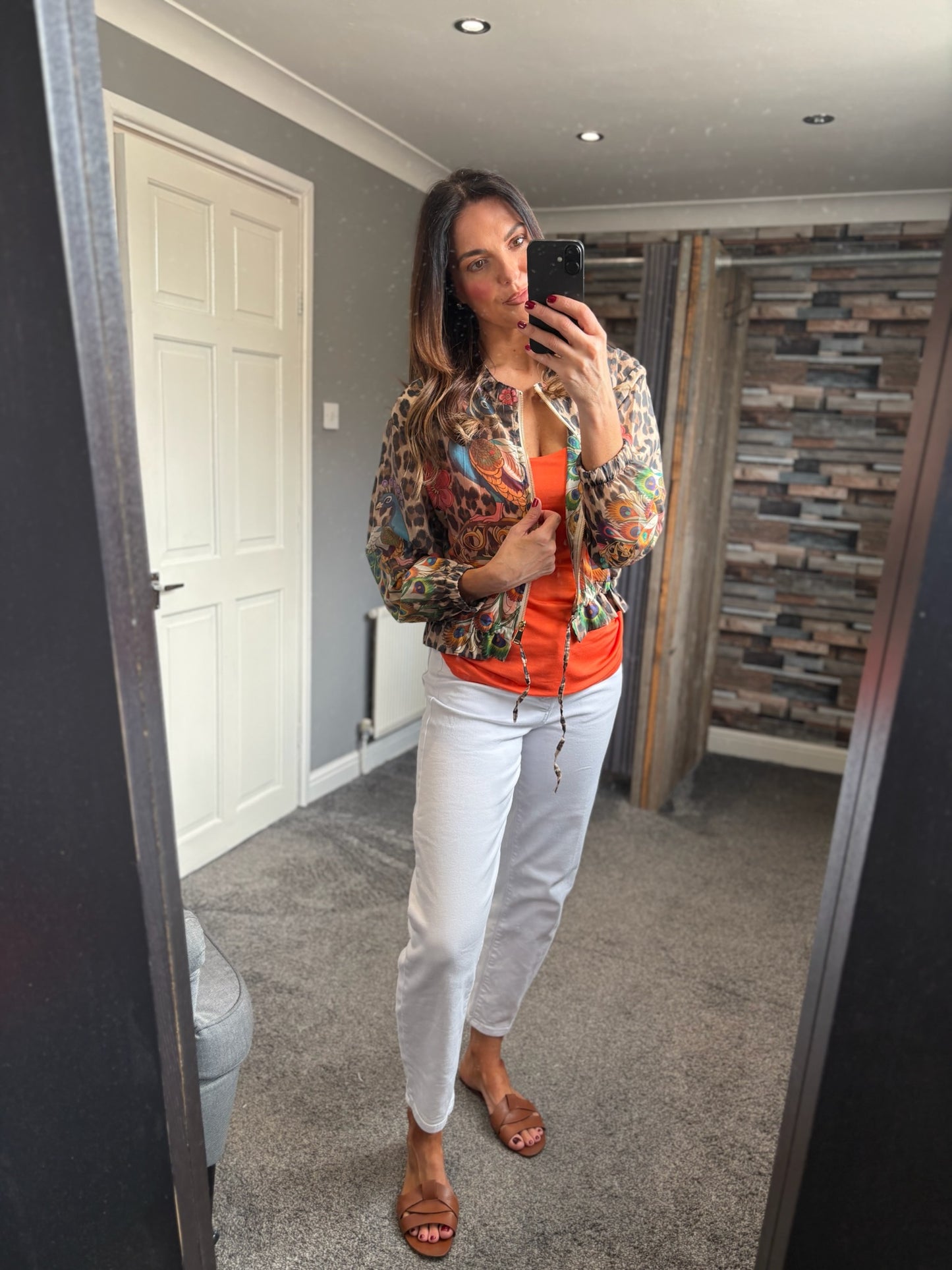 Leopard Peacock Jacket
