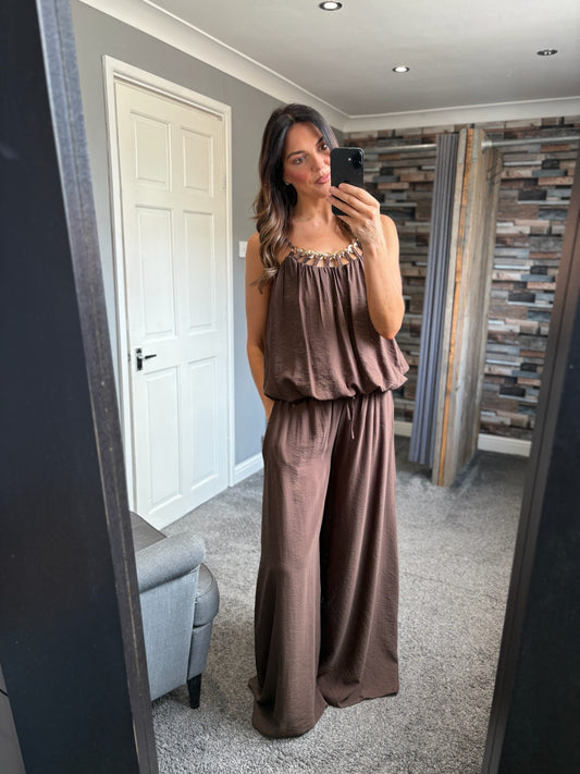 Puffball Wide Leg Coord