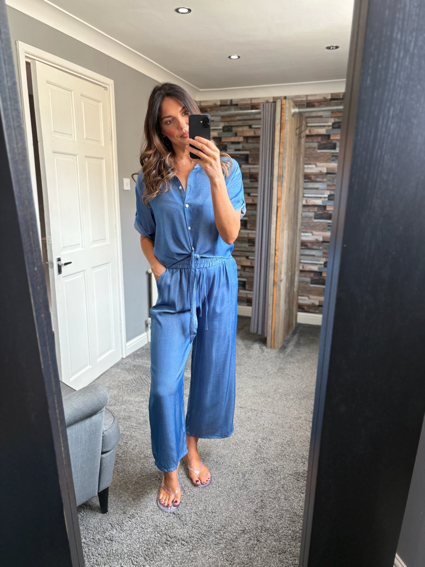 Denim Tie Coord