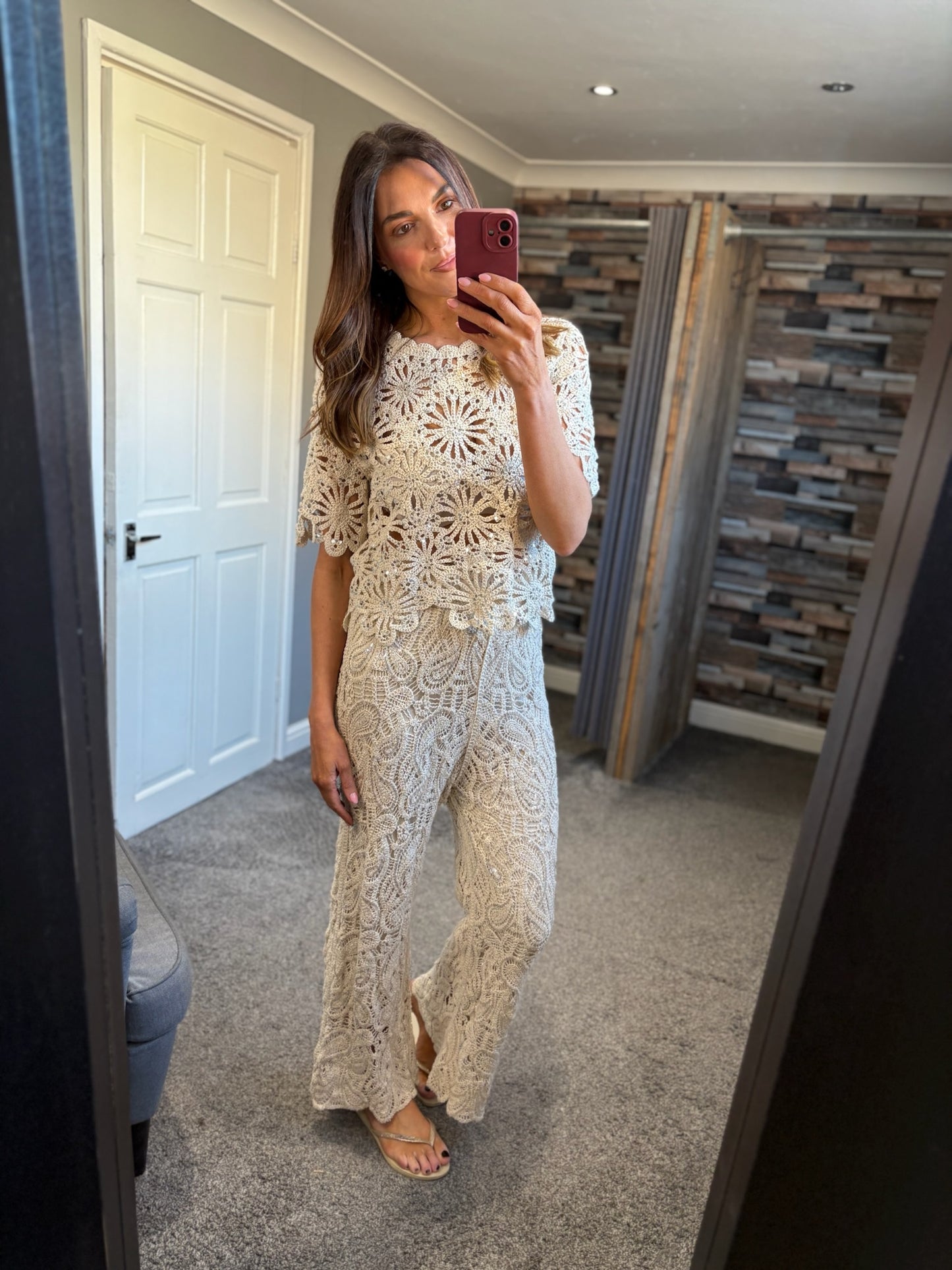 Sequin Crochet Coord