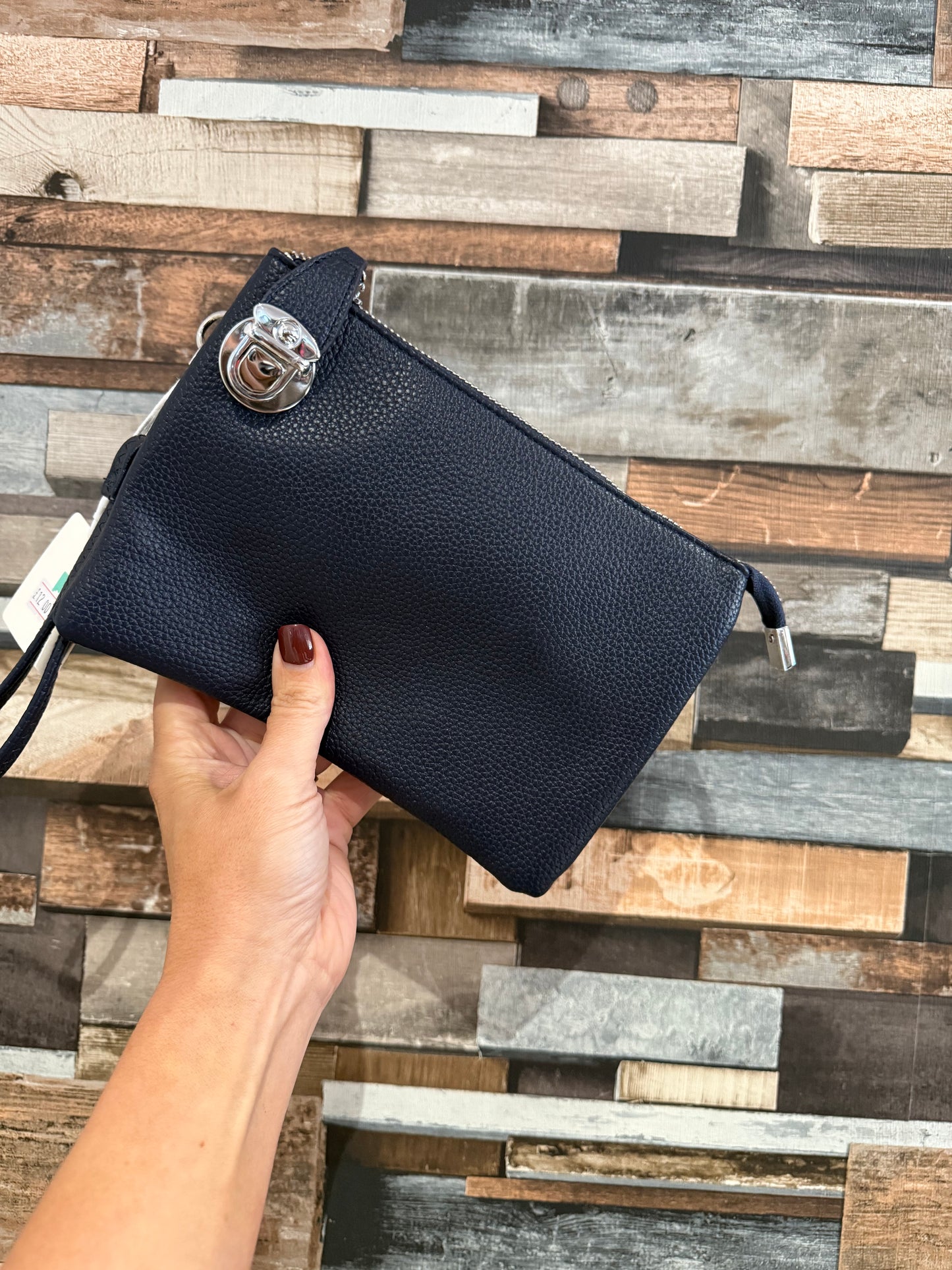 Padlock Crossbody Bag/Wristlet