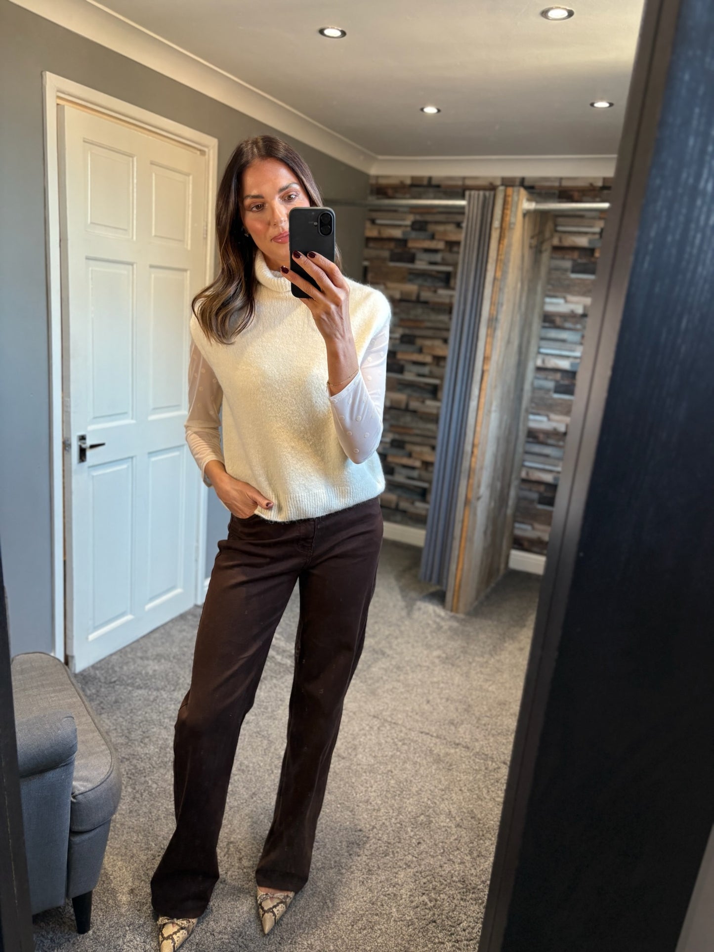 Alpaca Roll Neck Layering Jumper