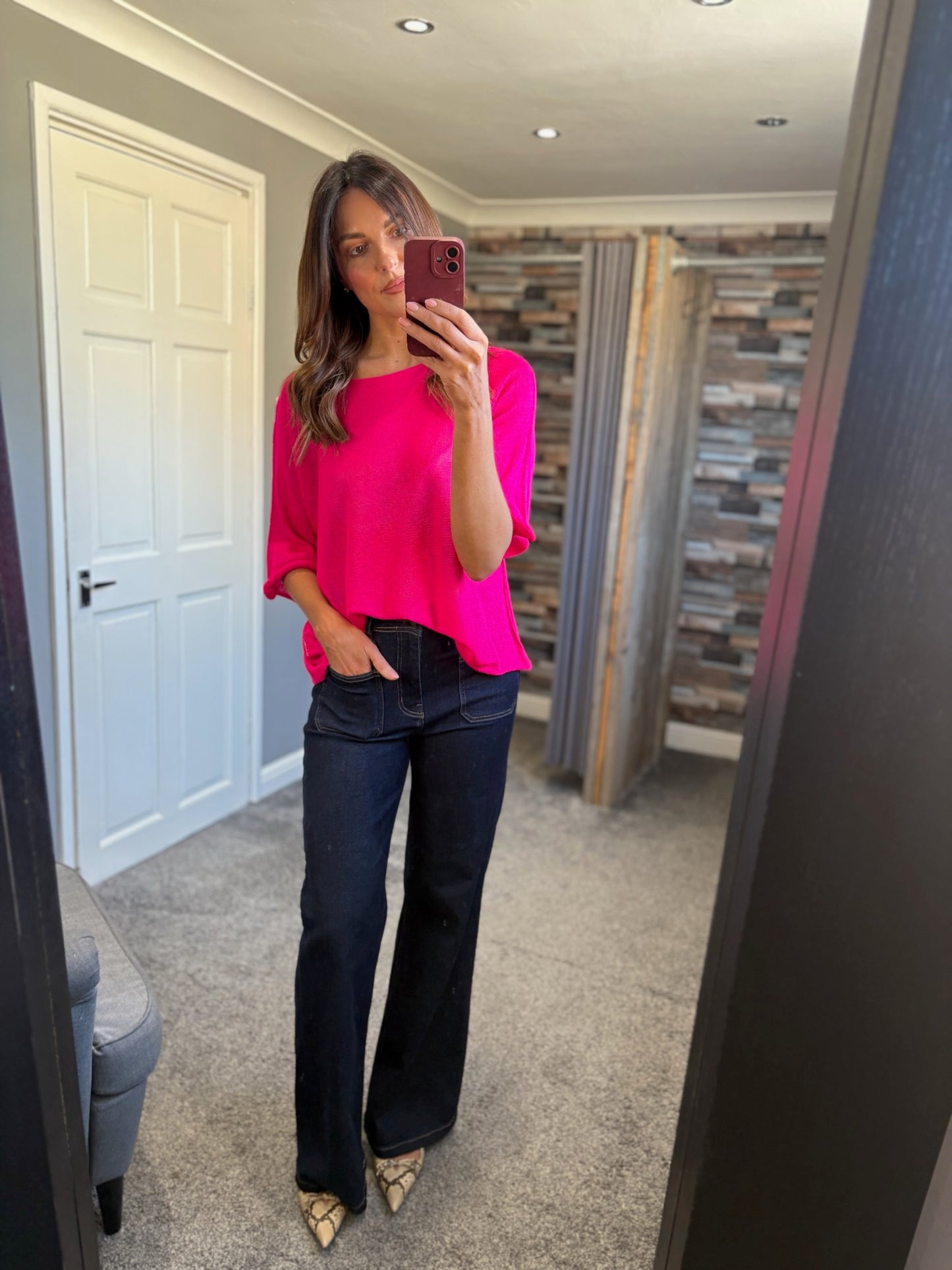 Fine Knit Drape Top