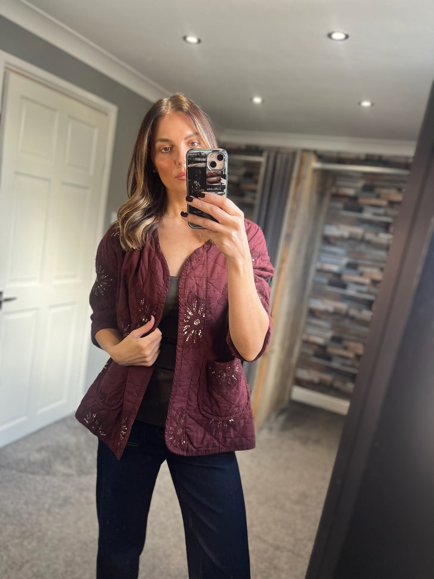 Embellished Padded Jacket