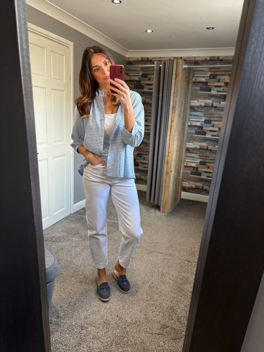 Gingham Blouse