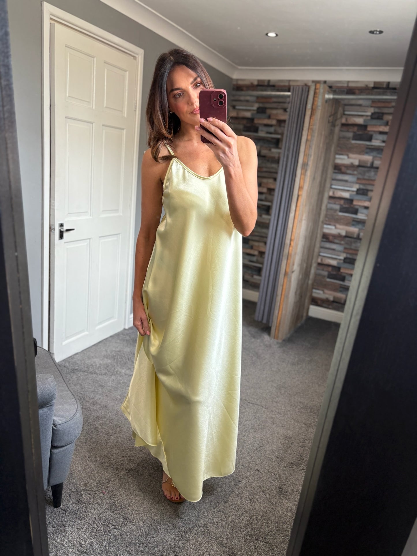Satin Slip Dress