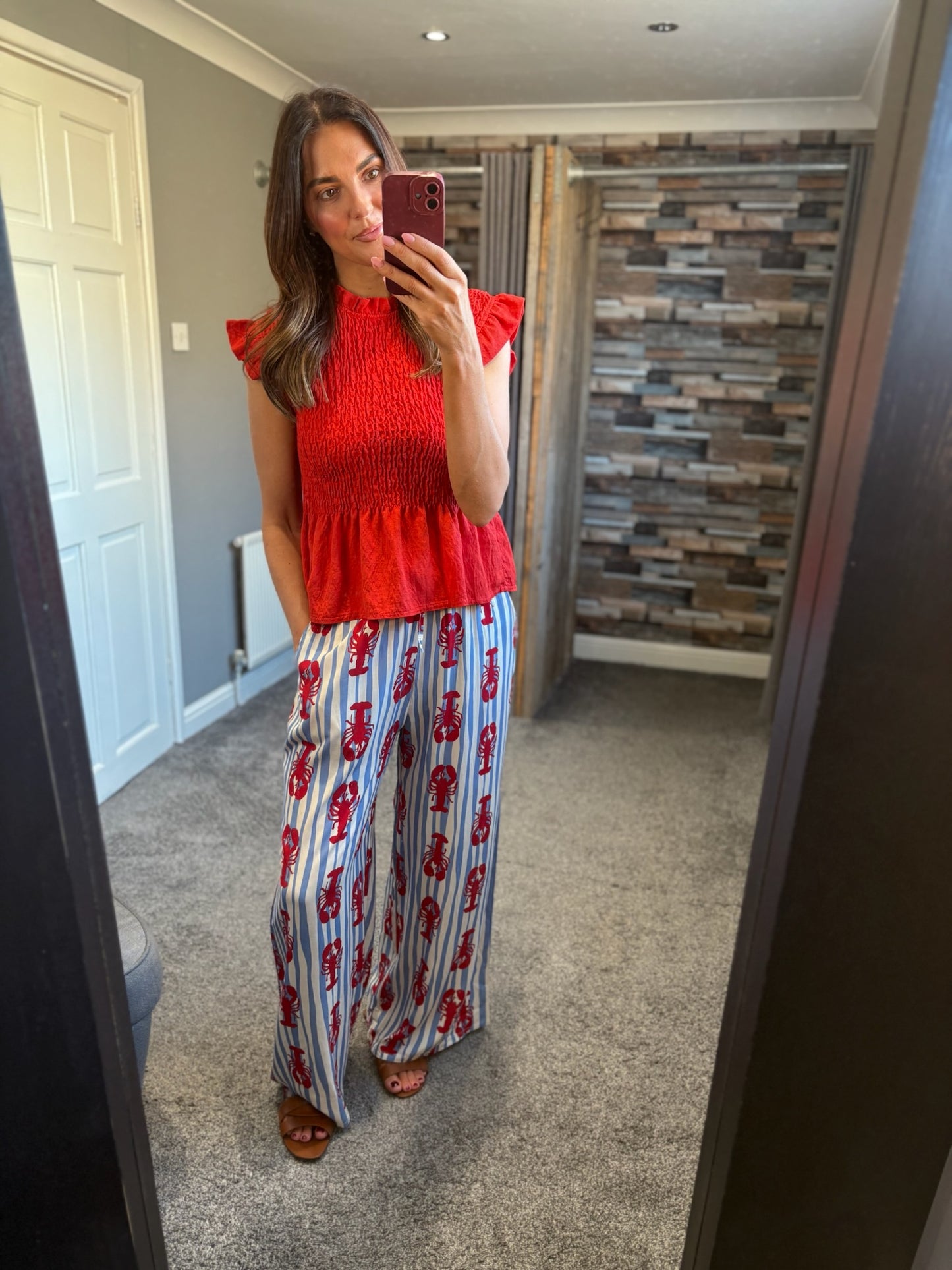 Lobster Stripe Trousers