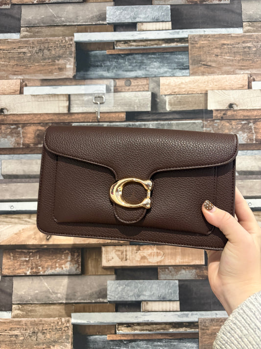 Gold clasp bag