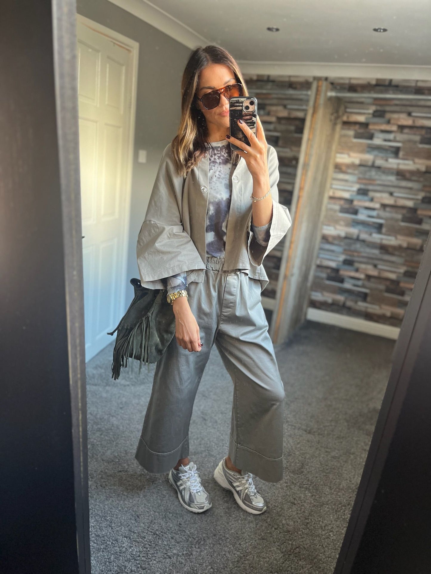 Canvas Cuff Trousers