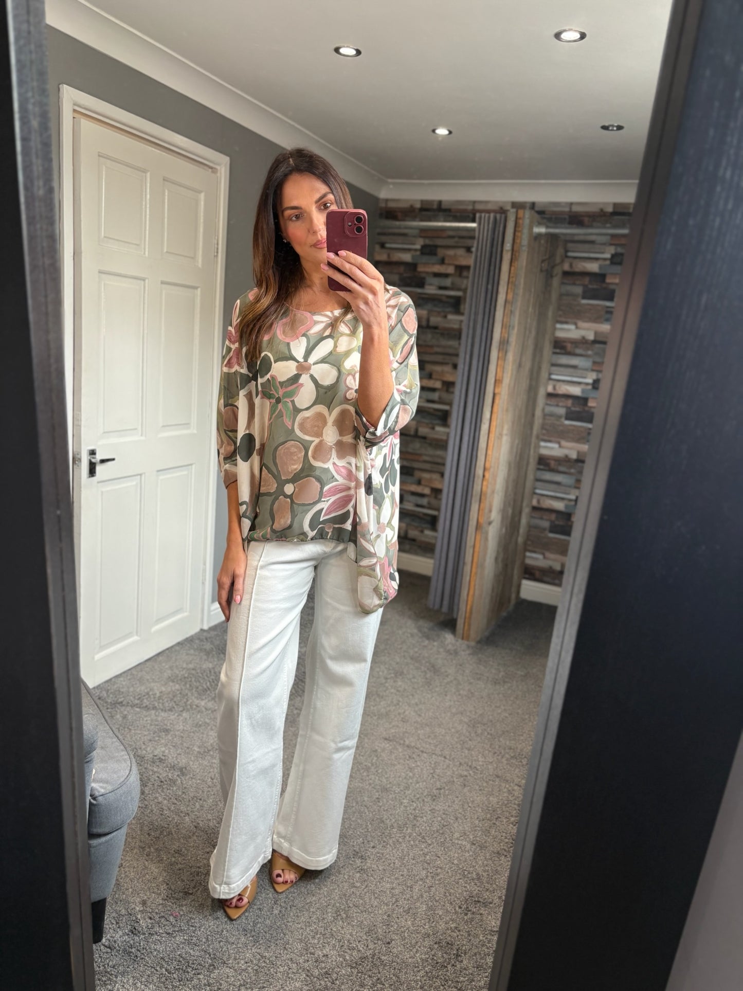 Pattern Tunic Top