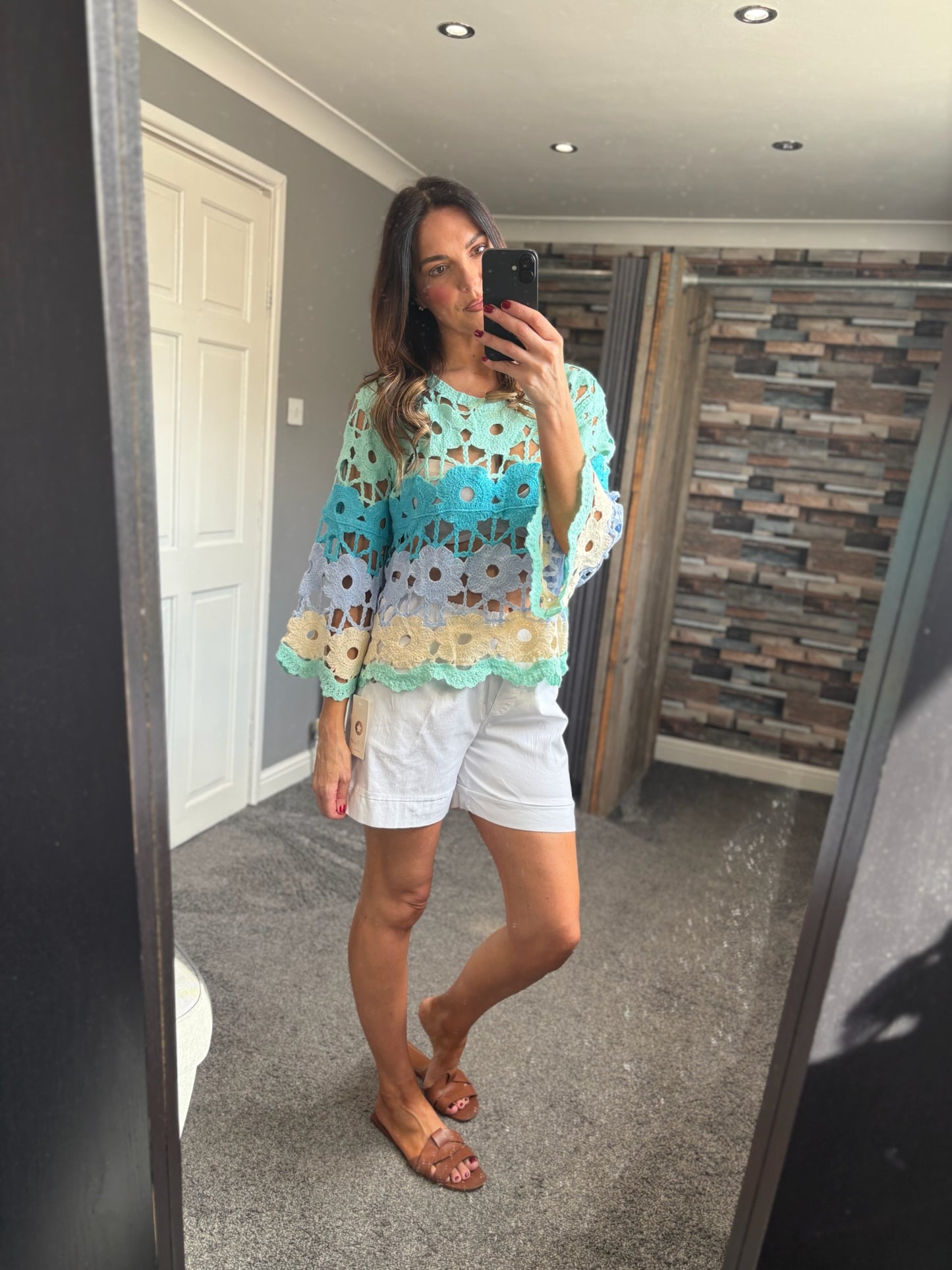 Crochet Brights Top