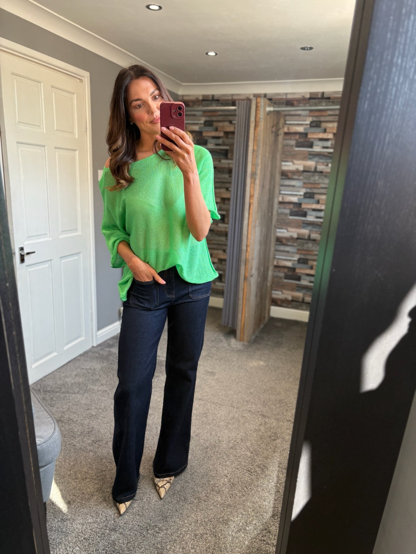 Fine Knit Drape Top