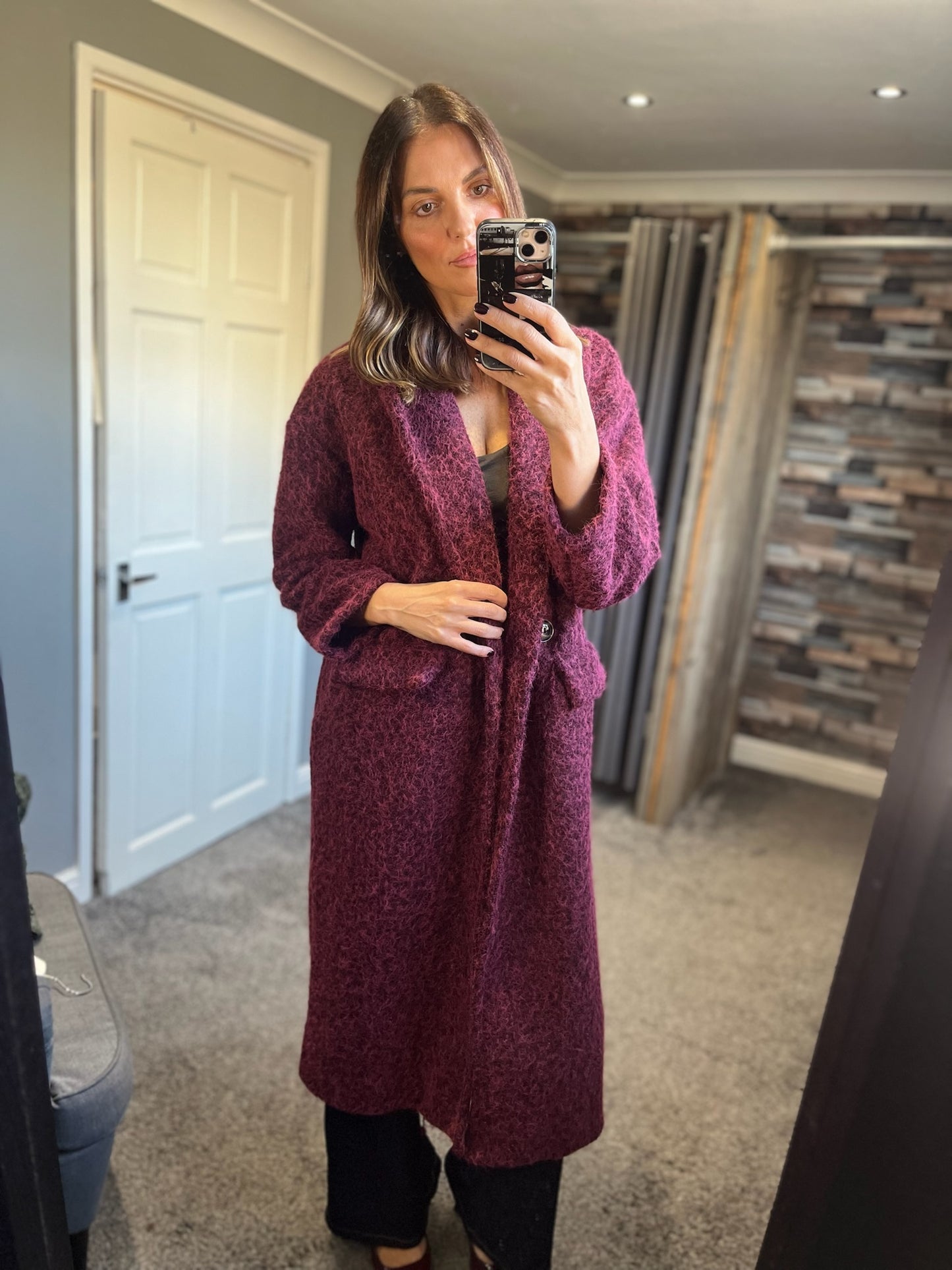 Boucle Duster Jacket