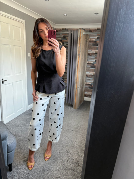 Spotty Balloon Jeans