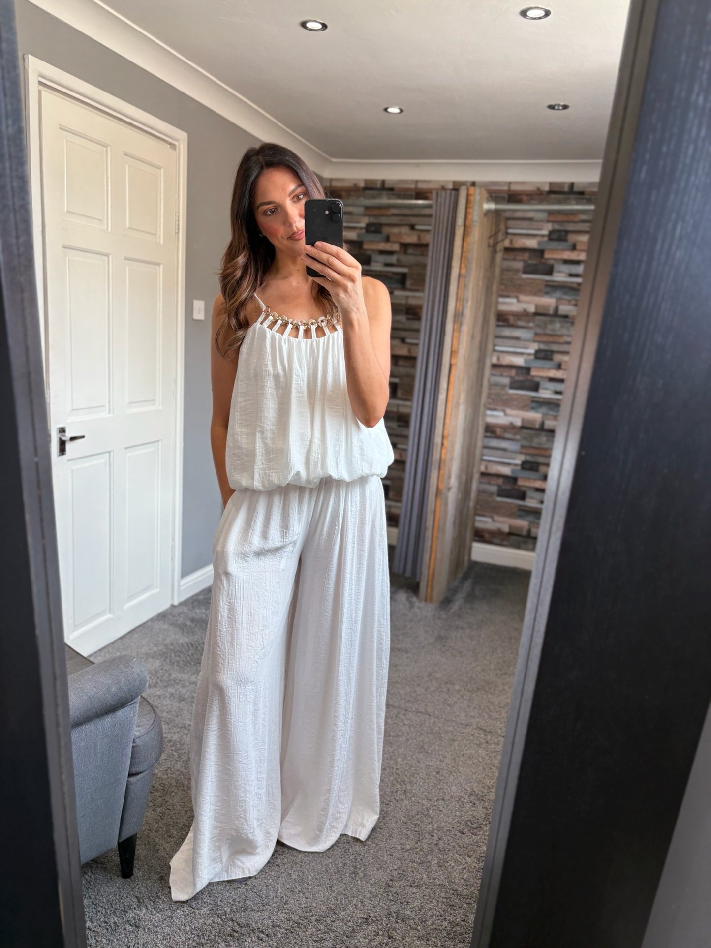 Puffball Wide Leg Coord