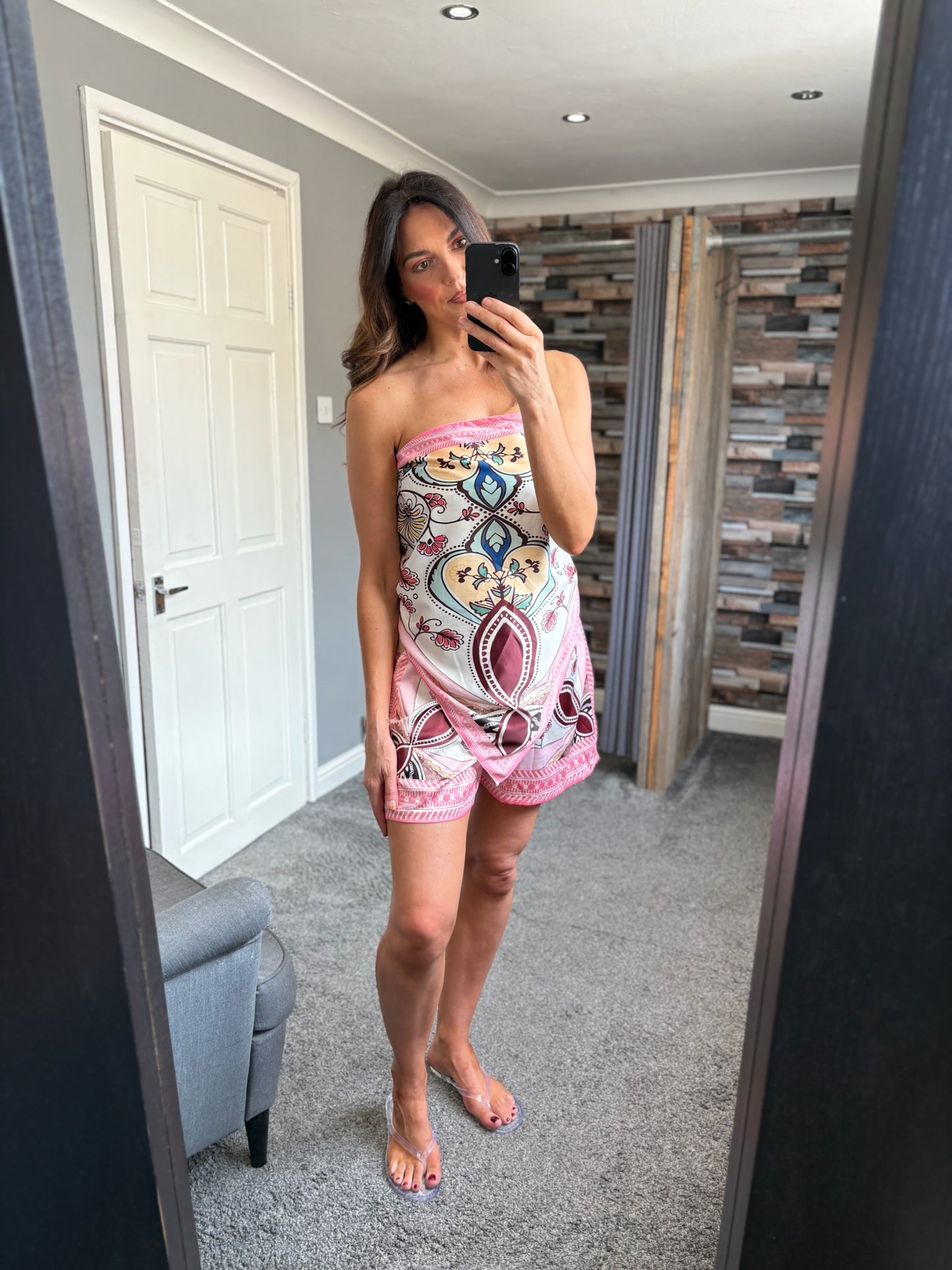 Silky Shorts Coord