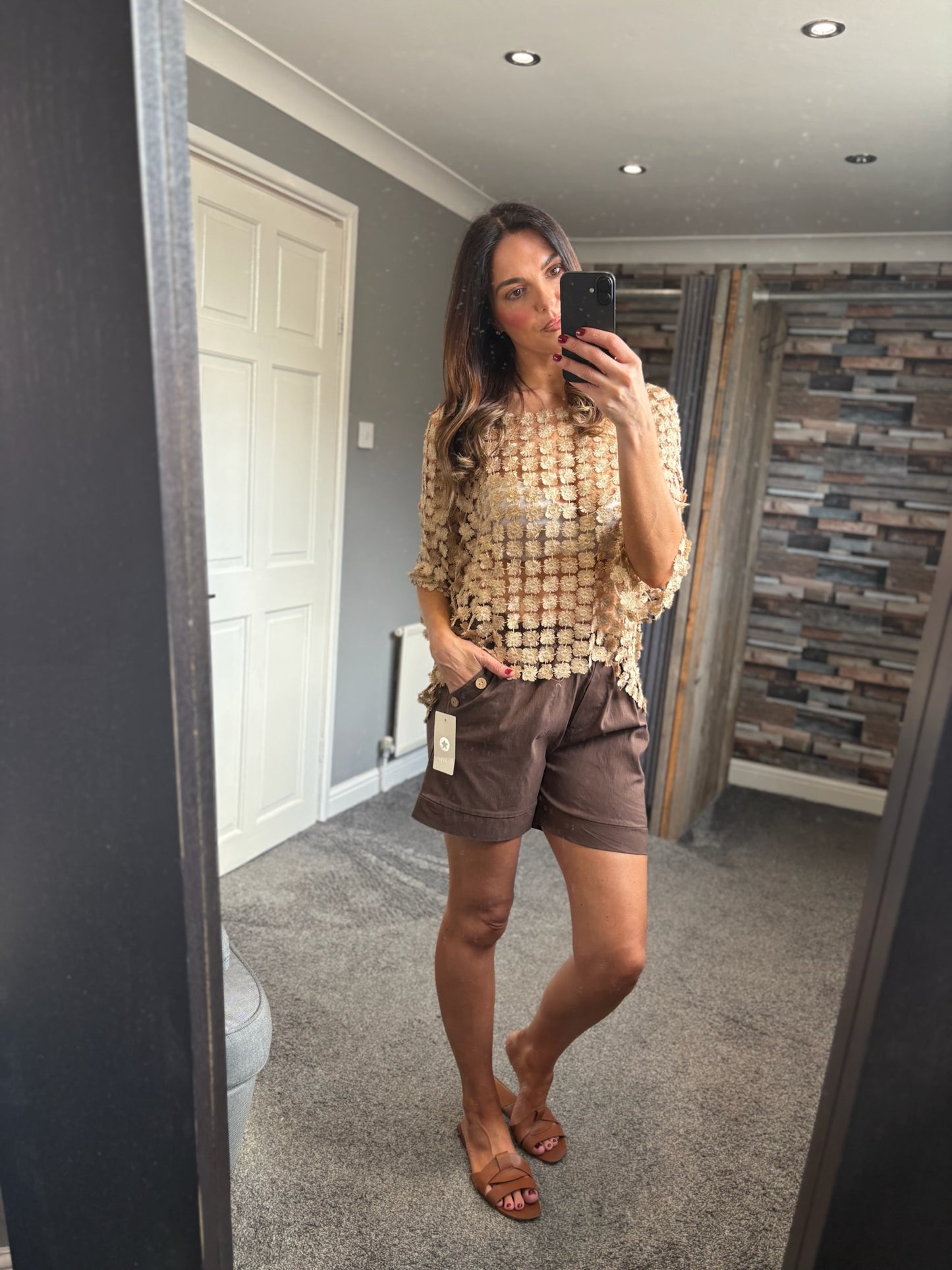 Daisy Appliqué Top