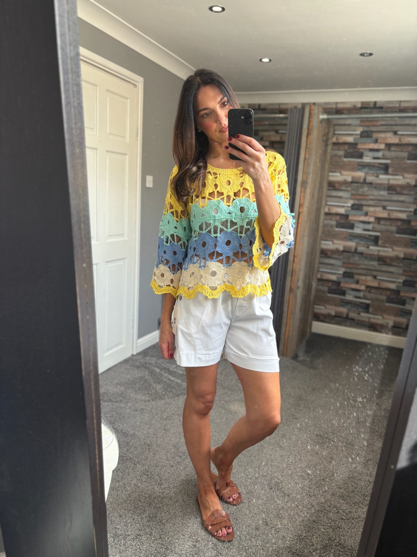 Crochet Brights Top