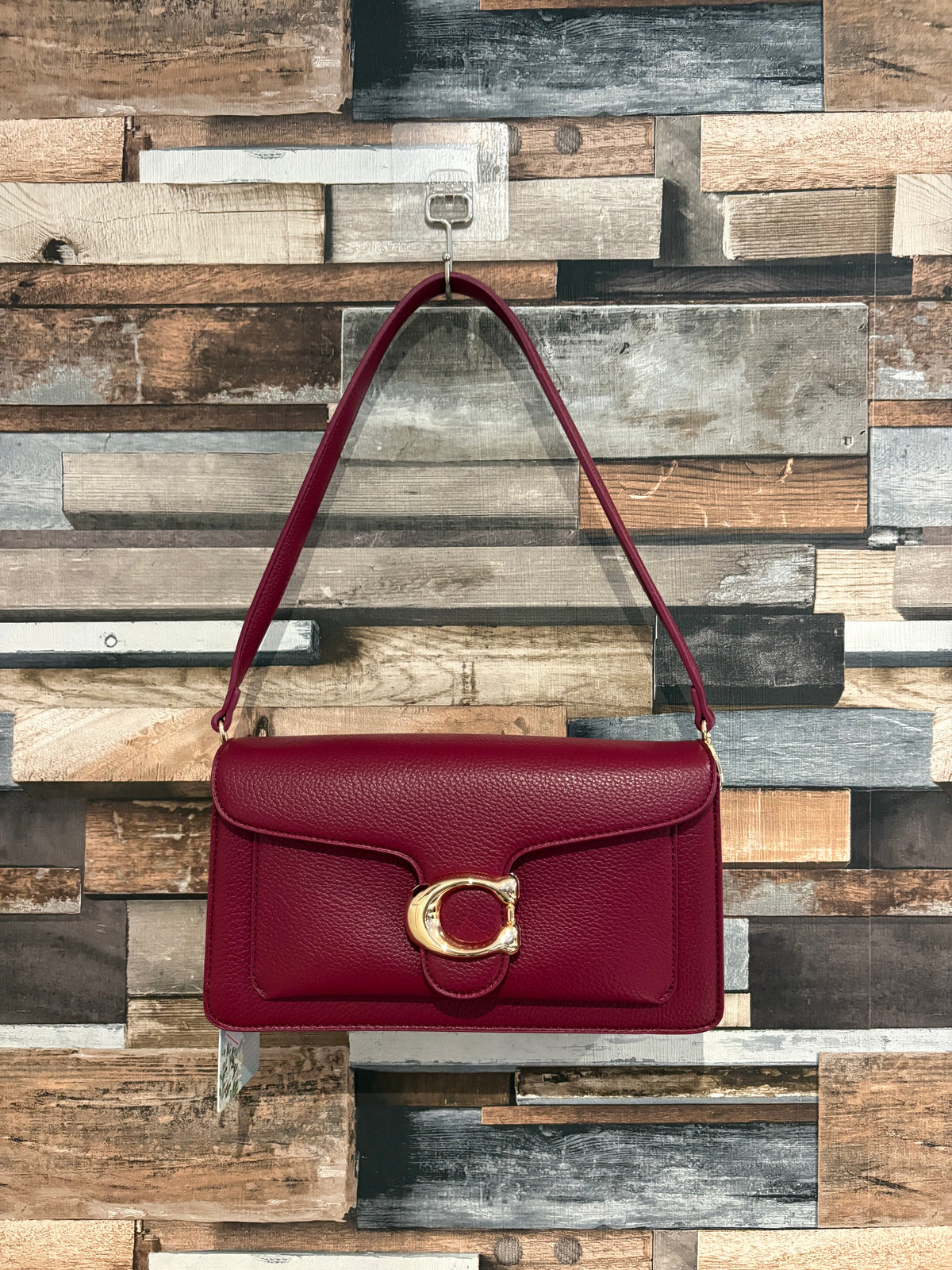 Gold clasp bag