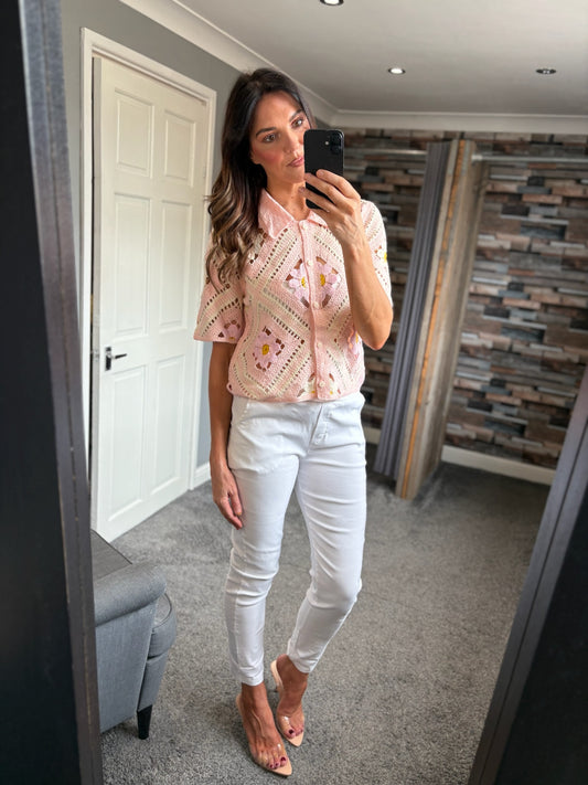 Crochet Flower Cardi