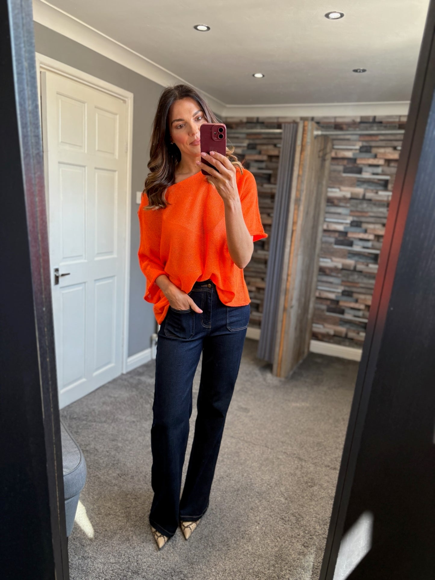Fine Knit Drape Top