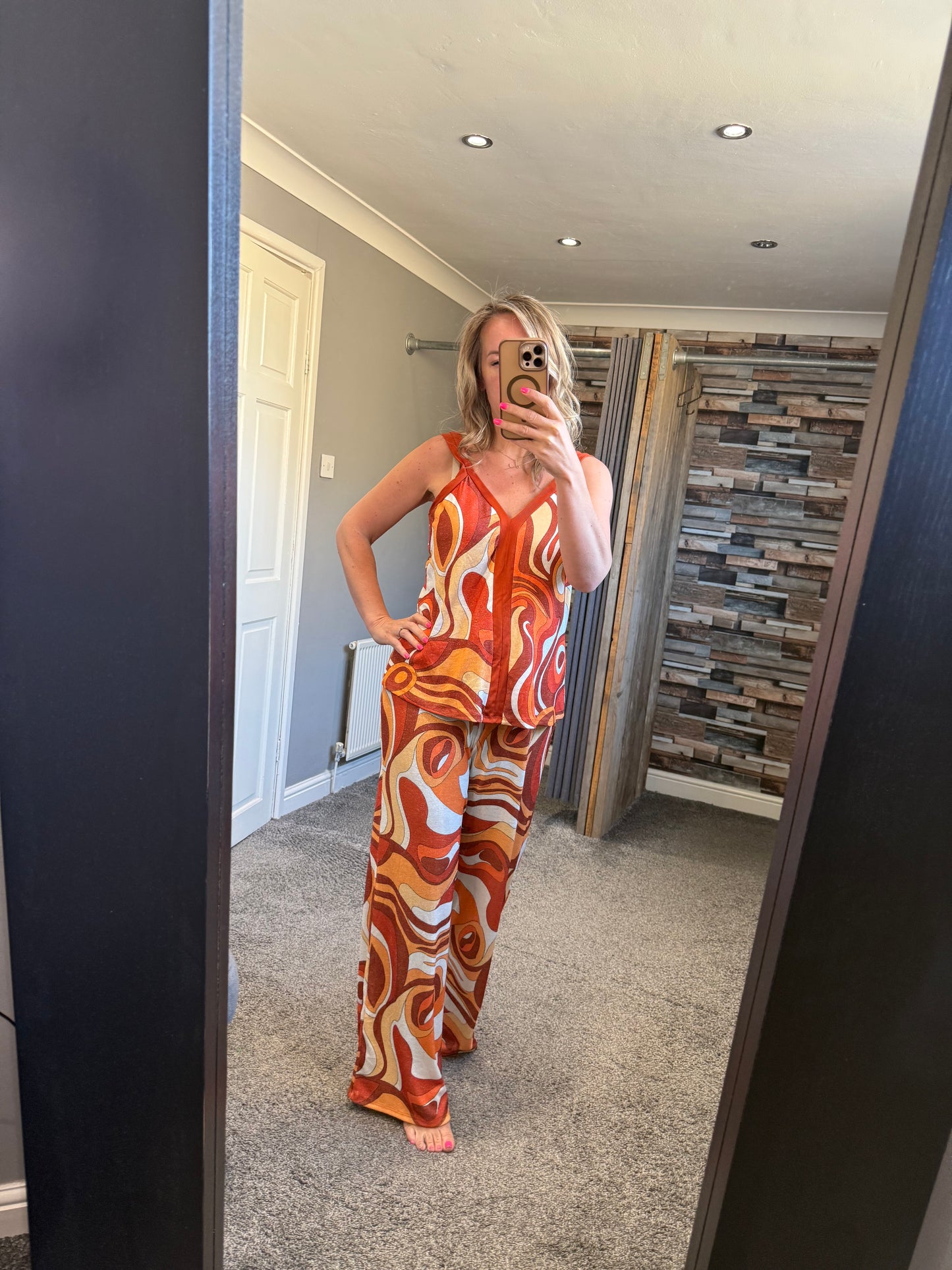 Swirl Lurex Coord