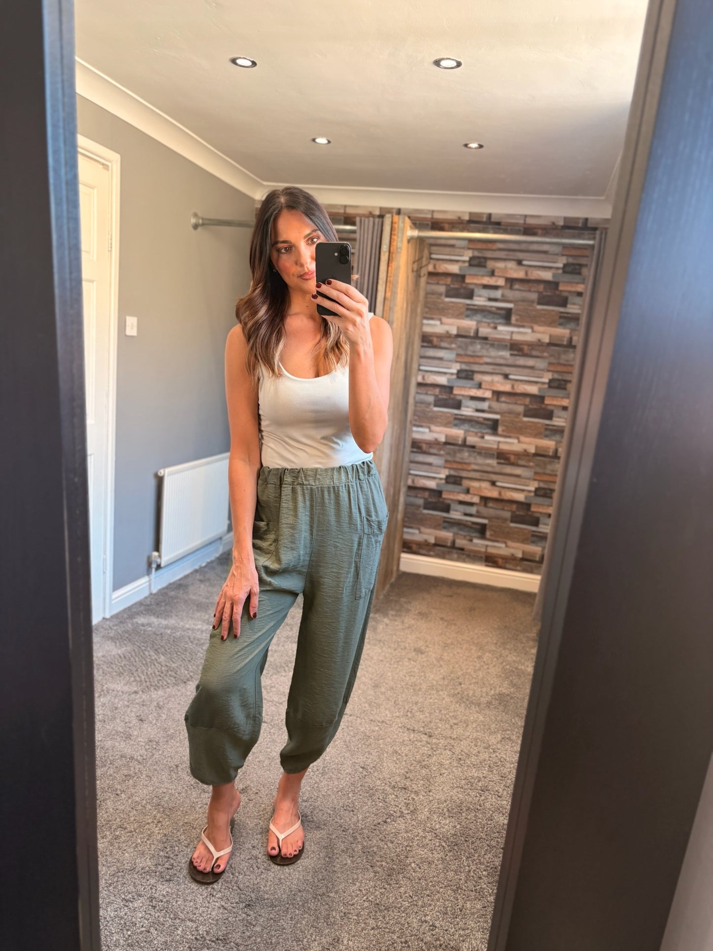 Lightweight Barrel Trousers