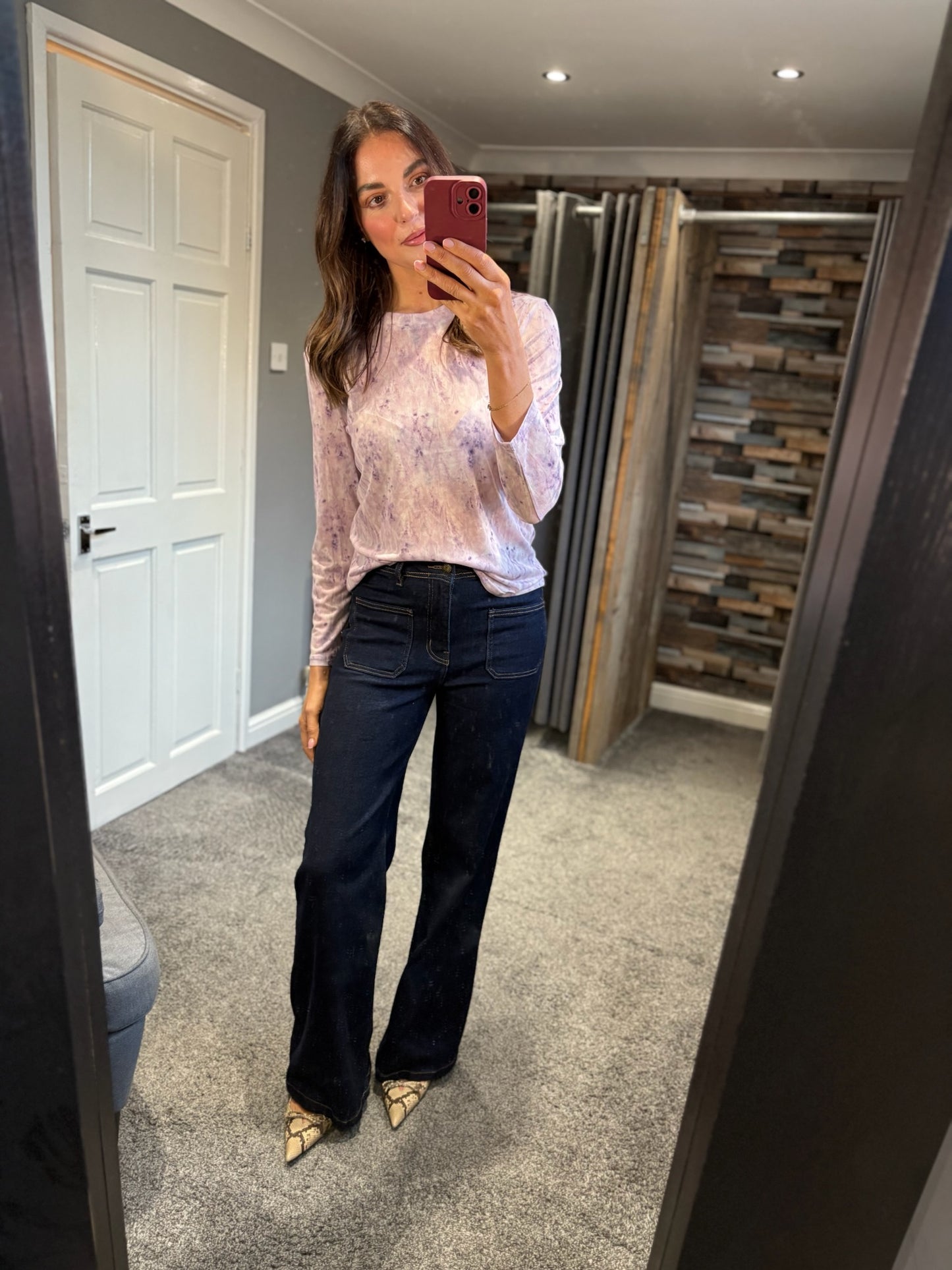 Smudge Mesh Top