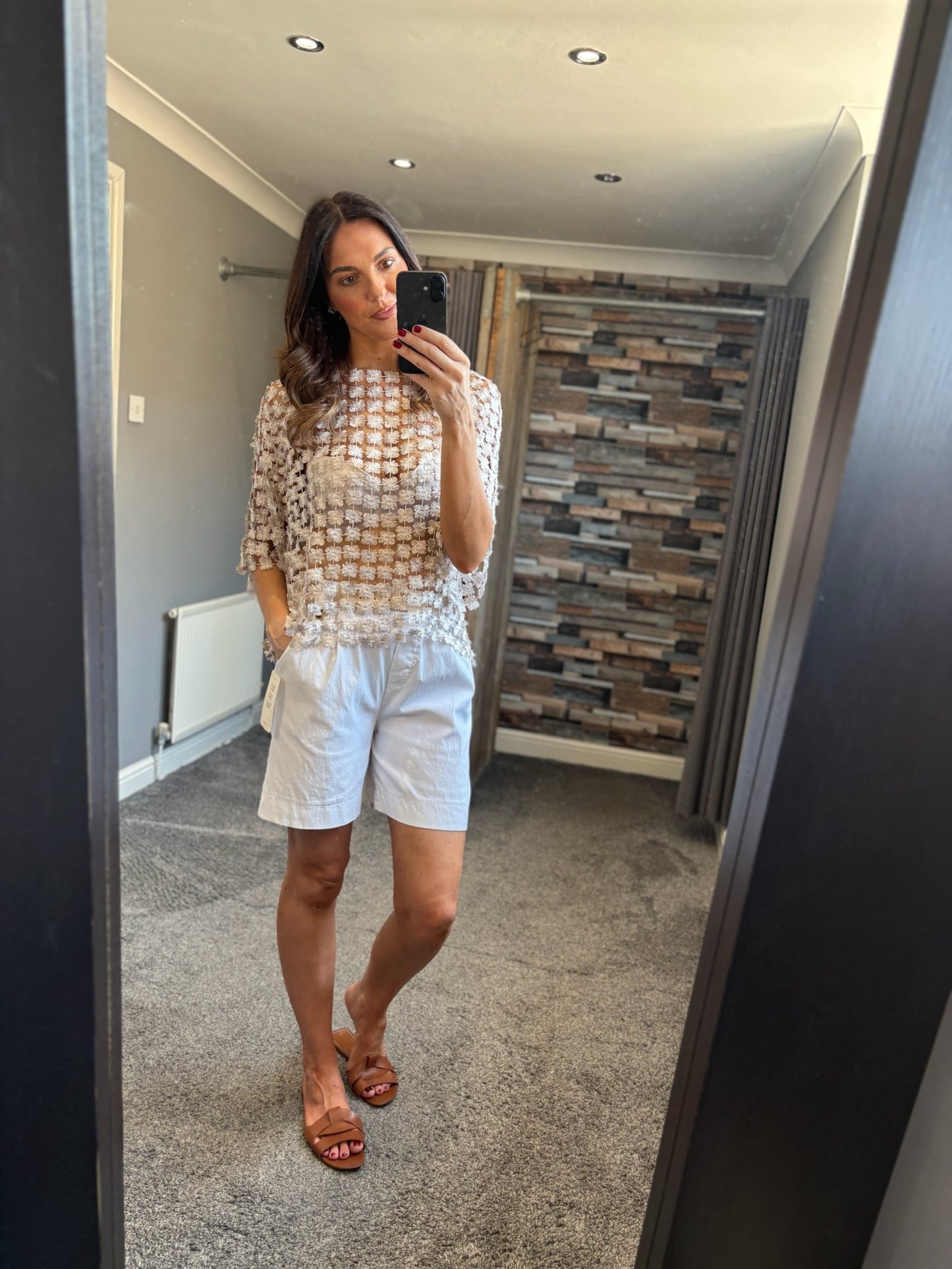 Daisy Appliqué Top