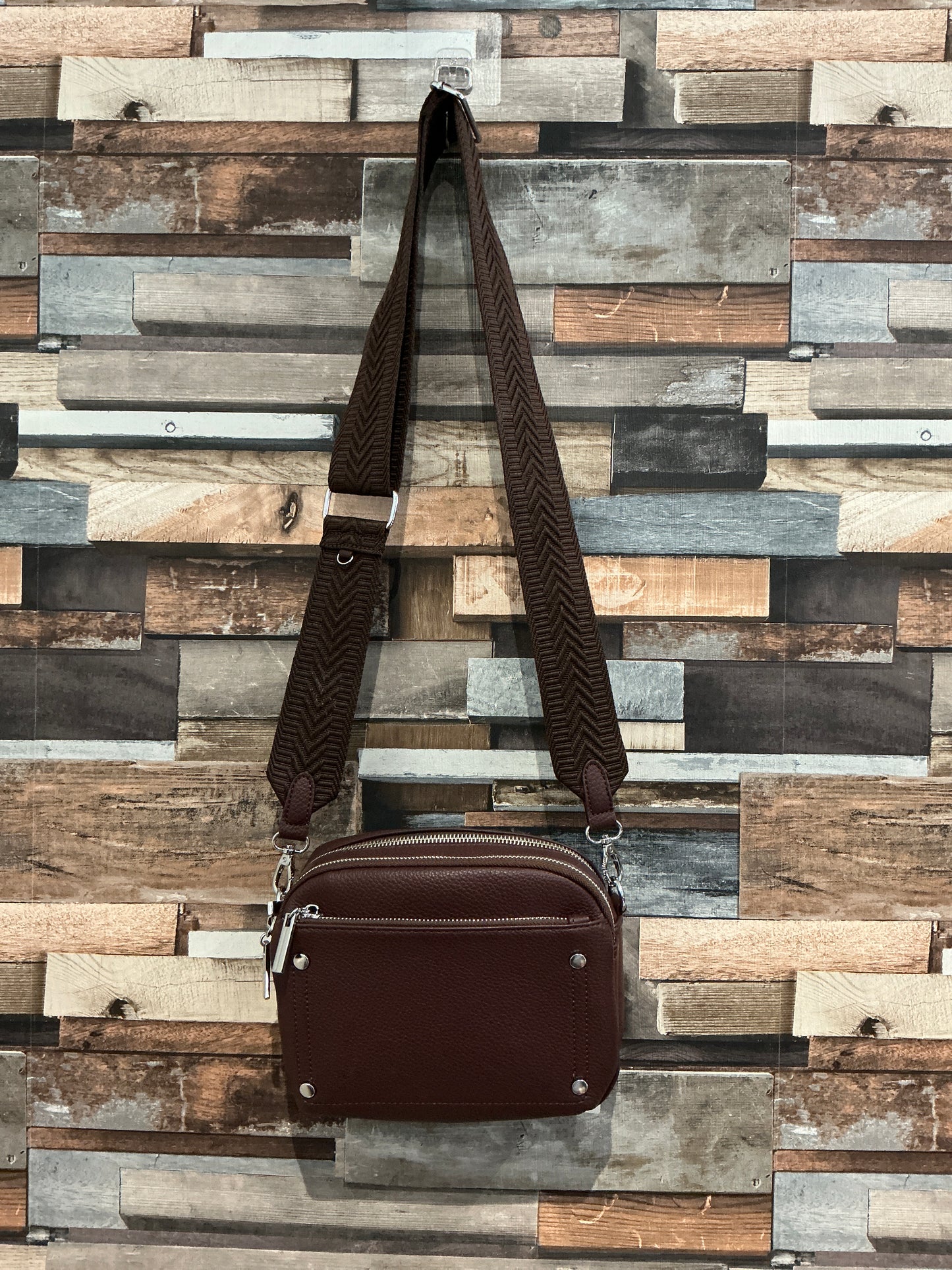 Zip crossbody bag