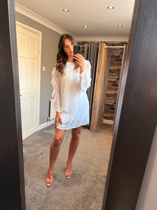 Ruffle Sleeve Tunic - SALE