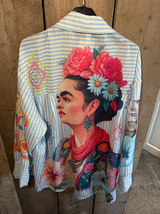 Print Shirt - Stripe Frieda