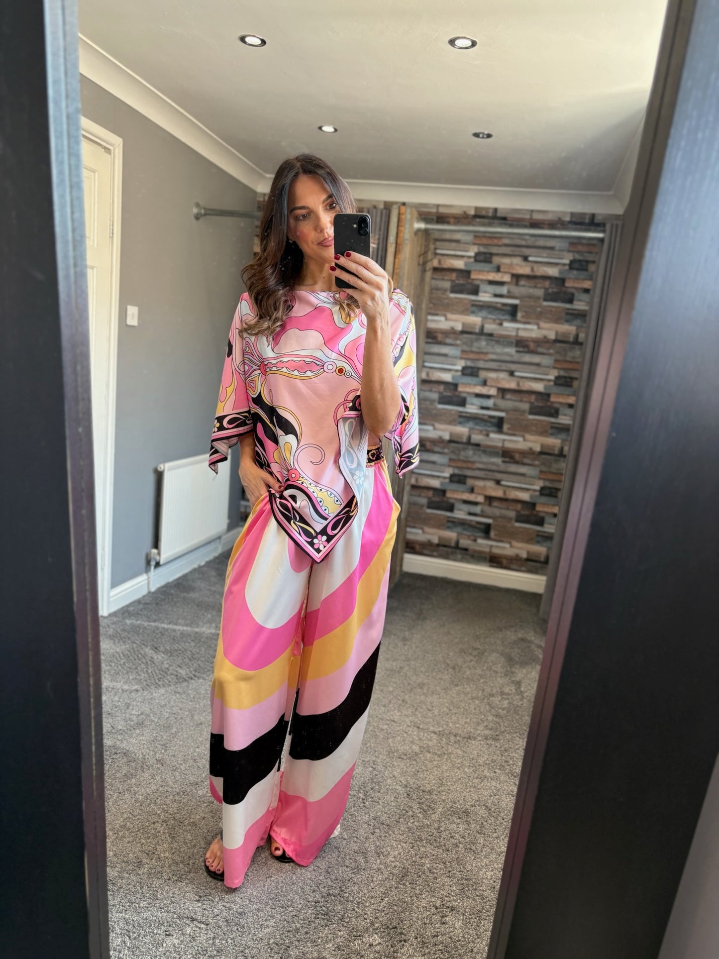 Silky Trouser Coord