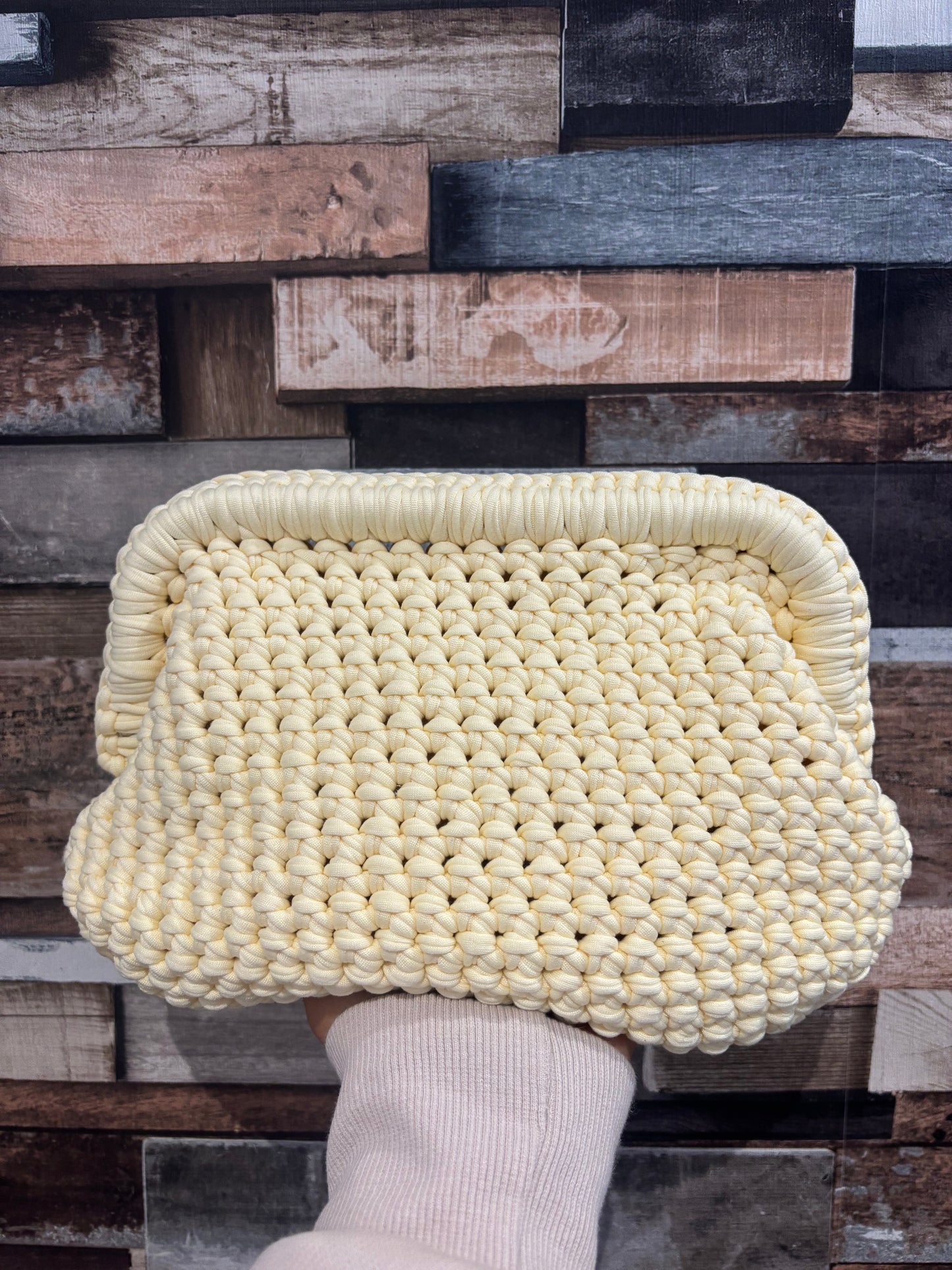 Woven Clutch Bag