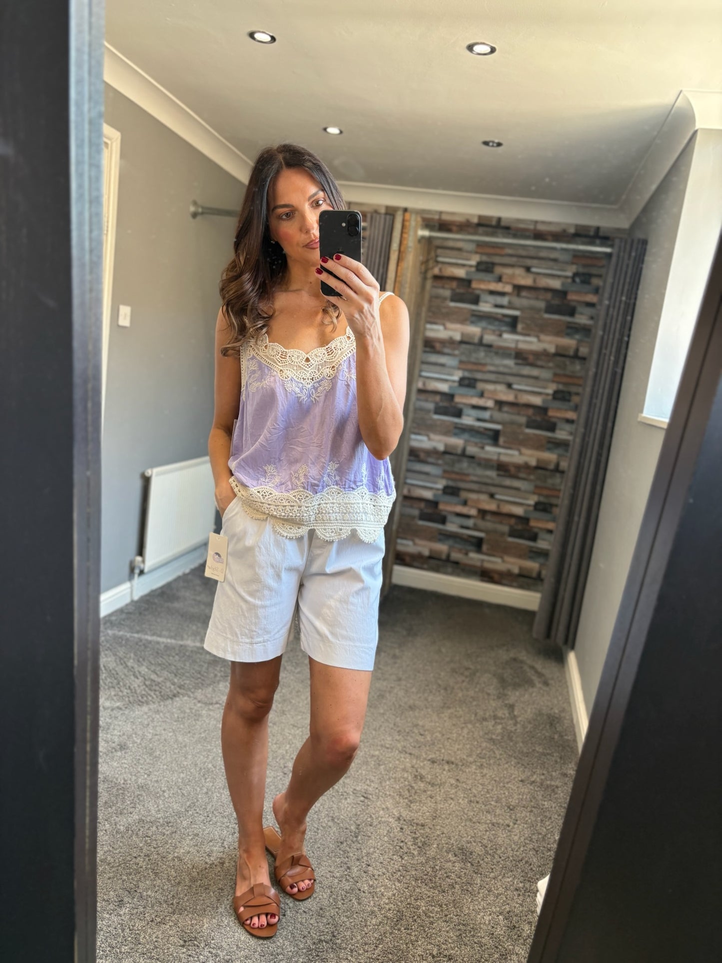 Lace Trim Cami