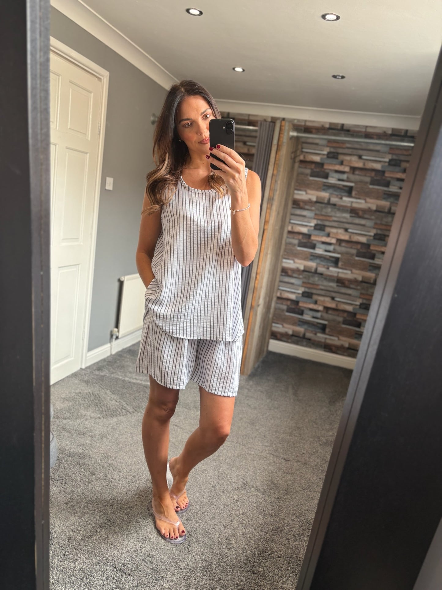 Stripe Vest