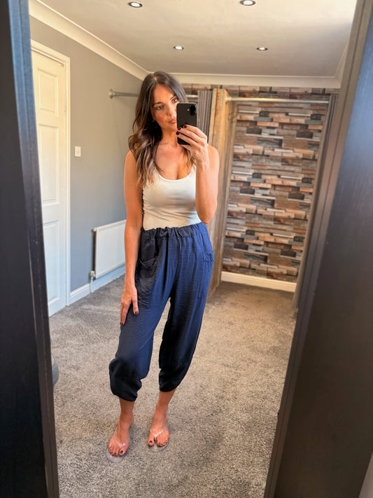 Lightweight Barrel Trousers