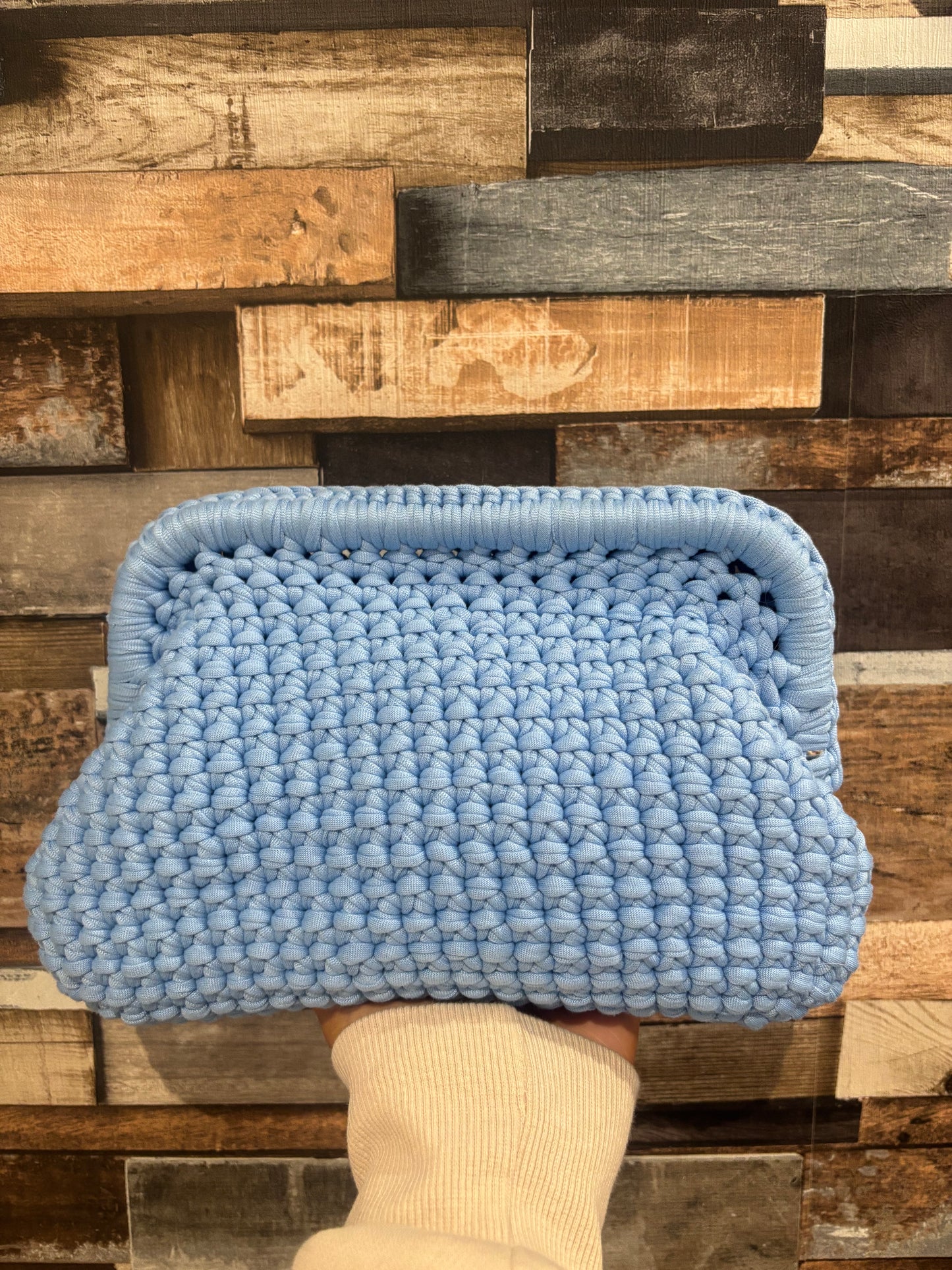 Woven Clutch Bag